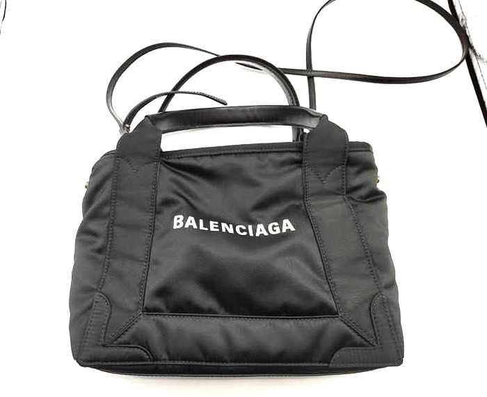 BALENCIAGA ネイビーカバス XS デニム 2way - メルカリ